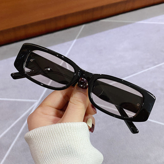 Women's Square Small Frame Glasses And Sunglasses - ladieskits