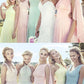 Pastel Bridesmaid Dresses,Different Bridesmaid Dresses,Mixed Bridesmaid Dresses,Long Bridesmaid Dresses,Fs025